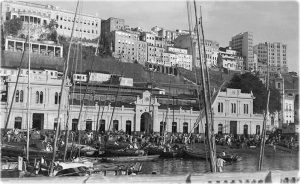 Foto antiga do Mercado Modelo