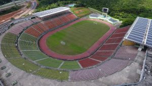 Foto Aérea com o Drone Estadio de Pituaçu