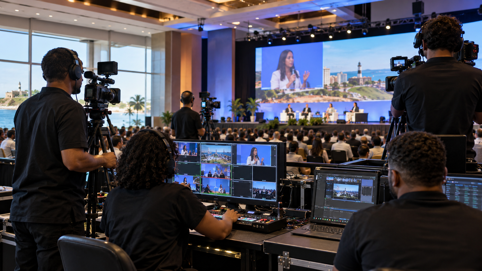 Produção audiovisual para eventos em Salvador